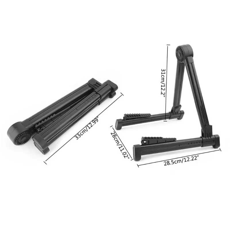 

Universal Foldable Guitar Stand Acoustic Guitar Electric Bass Portable Tripod