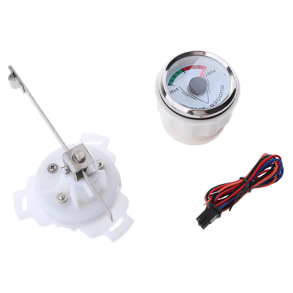 

2" Rudder Angle Gauge Indicator with Sensor 0-190ohm for Marine Boat Yacht