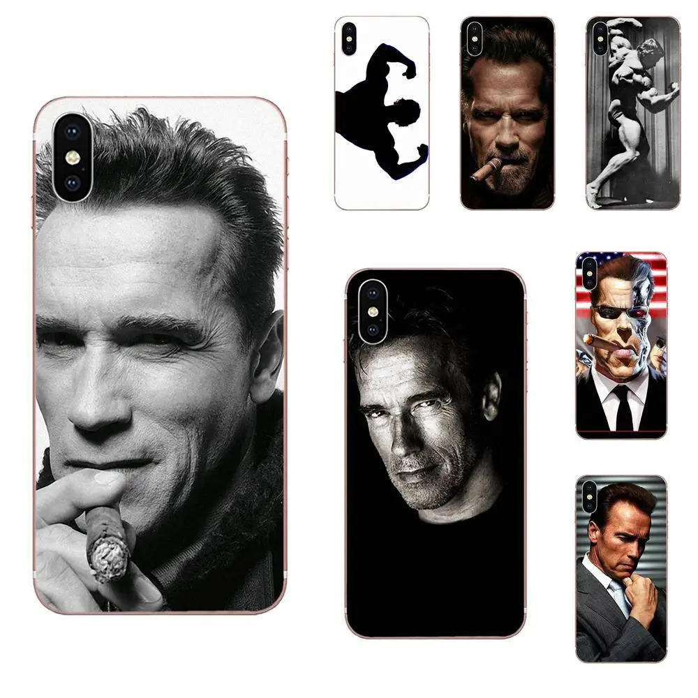 Soft Case Capa Cover For Xiaomi Redmi Mi 4 7A 9T K20 CC9 CC9e Note 7 9 Y3 SE Pro Prime Go Play 2019 Arnold Schwarzenegger Body | Мобильные