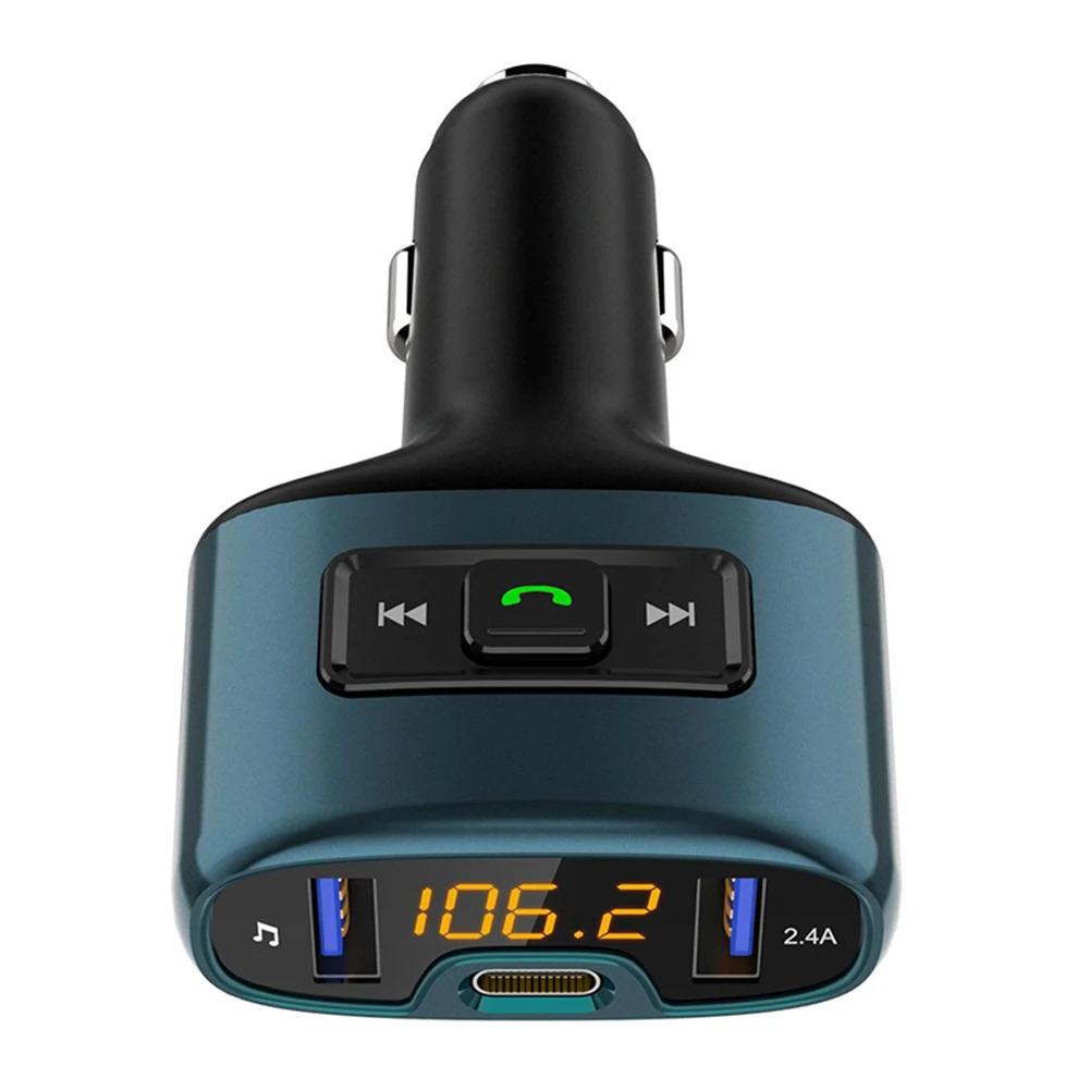 1 шт. Новый адаптер fm передатчика ABS 12 В Usb прикуривателя для музыкального