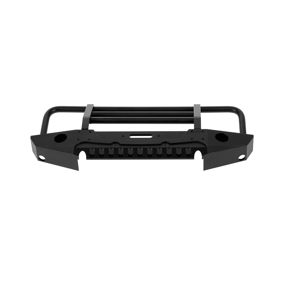 

Metal Alloy CNC Front /Rear Bumper with Lights Trailer Hook for Traxxas Axial SCX10 SCX10ll 1/10 RC Crawler Car Part
