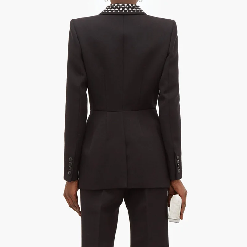 HarleyFashion роскошный дизайн весна осень потрясающее украшенное бисером CollarHigh