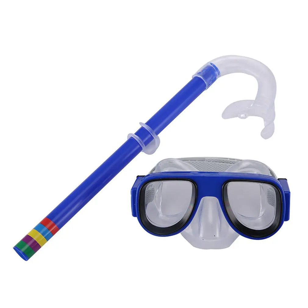 

Kids Swimming Goggles Diving Goggles Set Training Equipment Anti-fog Durable Breathing Tube Set Underwater Diving Accessories