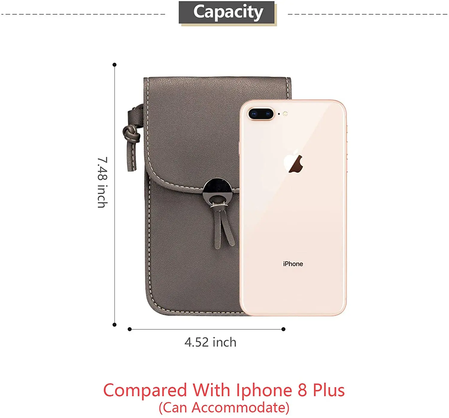 2021 Newest Arrival Ladies Girls Casual Handbag Crossbody Chain Shoulder Strap Square Mobile Phone Bag