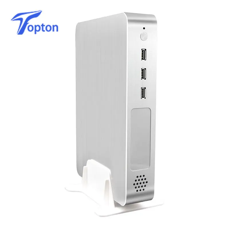 Игровой мини компьютер Topton Intel 8700/I3 9100F/i7 6 ядер потоков 4 гб пк 2 * DDR4 HDMI 0 1 DP DVI WiF|Мини