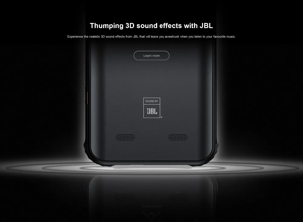 AGM X3 IP68 JBL настроенные динамики смартфон 5,9" экран 4100 мАч Android 8,1 NFC Беспроводное зарядное устройство AGM& JBL-Cobanding мобильный телефон