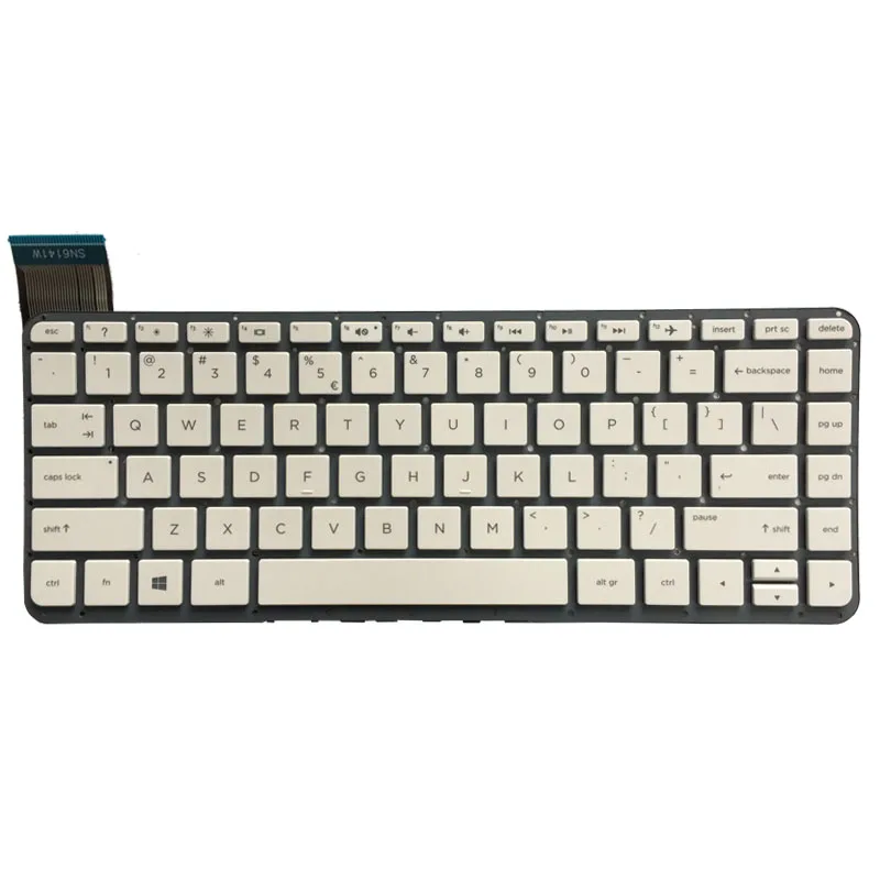 Клавиатура для ноутбука HP Stream 13-C002DX 13-C010CA 13-C010NR 13-C020CA 13-C020NR 13-C030NR 13-C077NR английская