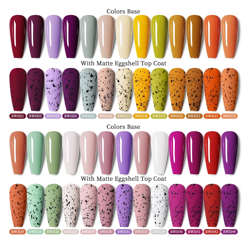 Гель-лак BORN PRETTY 7 мл матовый с яичной оболочкой удаляемый замачиванием УФ