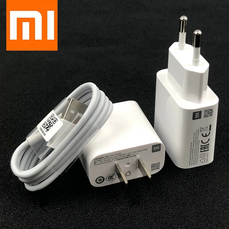 Оригинальное зарядное устройство Xiaomi redmi 7a ЕС 10 Вт usb настенное адаптер питания