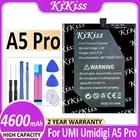 Аккумулятор 4600 мА  ч для мобильных телефонов UMI Umidigi A5 Pro A5Pro, инструменты