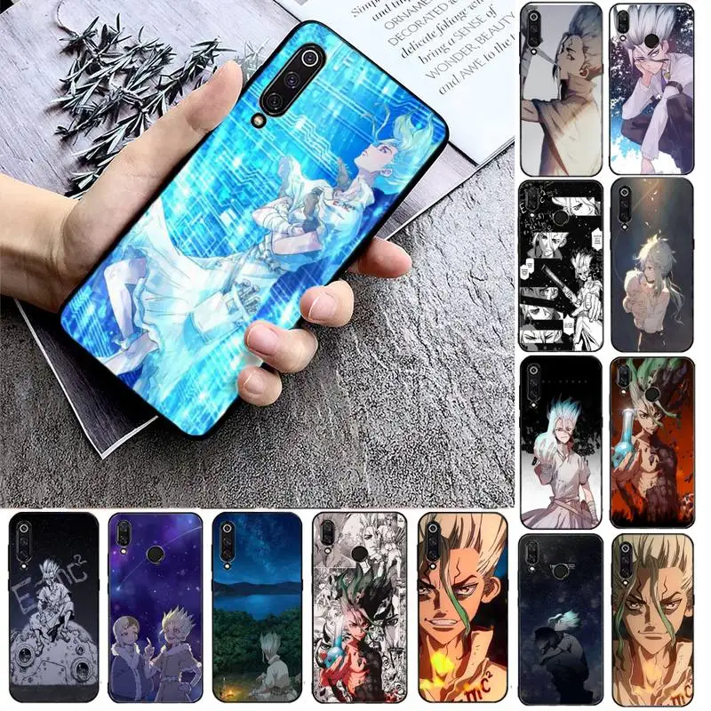

Anime Dr. Stone Senku Ishigami Phone Case Phone Case For Xiaomi mi9 mi8 F1 9SE 10lite note10lite Mi8lite Back Coque xiaomimi5x