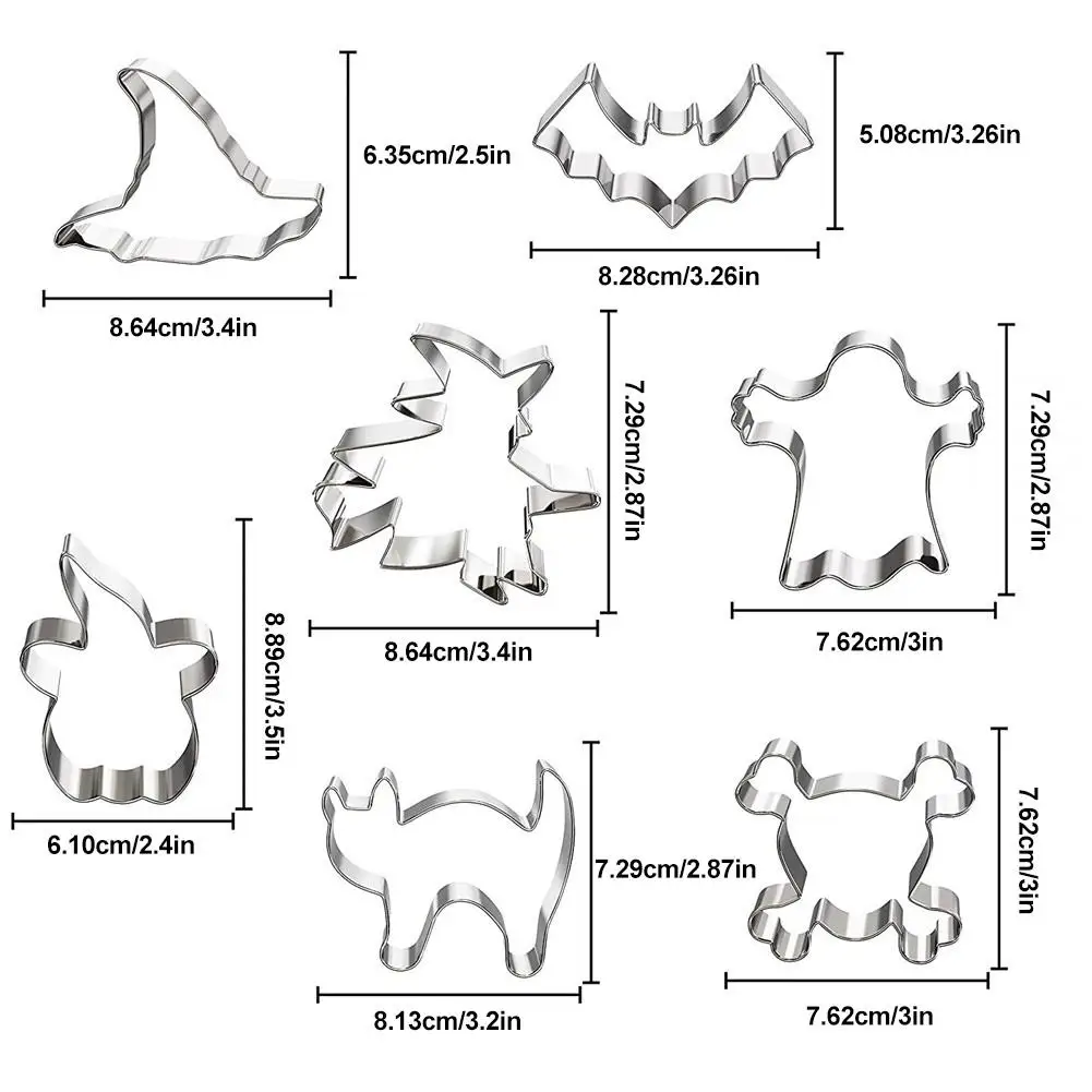 7 печенья на Хэллоуин Набор сделай сам для инструмент кондитерской помады