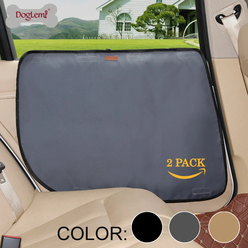 

DogLemi 2pcs Pet Dog Car Door Cover Protector Waterproof 600D Oxford Cloth Protection Mats Non-slip Scratch Guard For Pets Dog