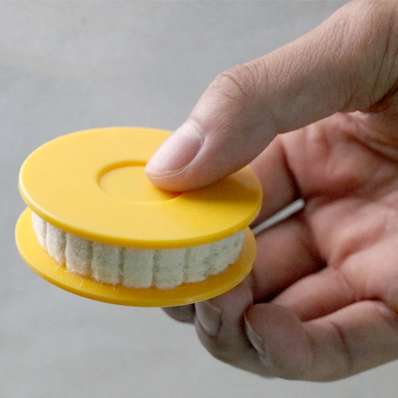 Bicycle Chain Wool Oil Lubricator Bike Chain Oiler Roller Cycling Cleaner Lubricant  MTB Bike Accessories Chain Repair Tools