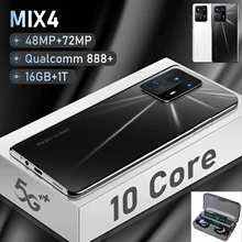 MIX4 teléfono móvil Original, versión Global, 16GB + 1T, 7300mah, desbloqueo por huella dactilar, reconocimiento facial (2)