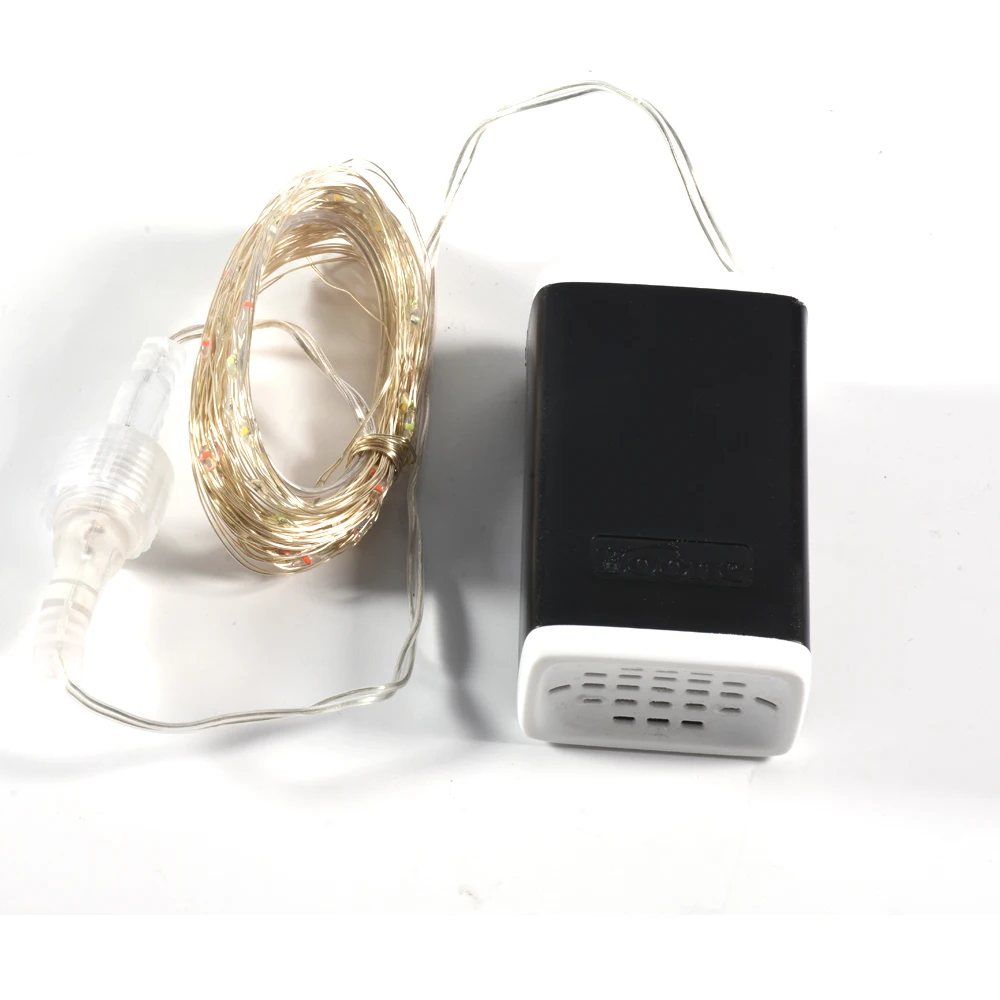 Светодиодная гирлянда активирусветодиодный водой 11 м медная проволока