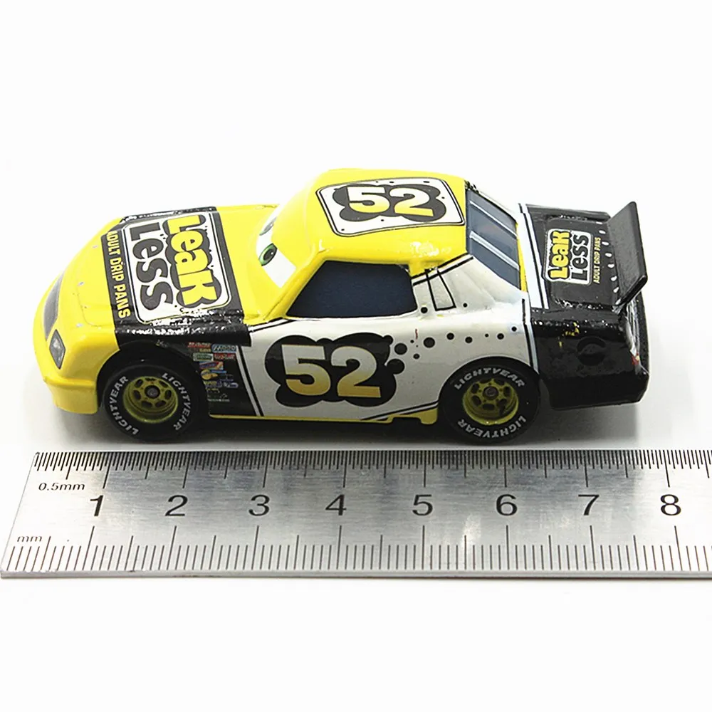 Disney Тачки № 93 запасные мята 52 утечки менее Racer 1:55 весы литья под давлением