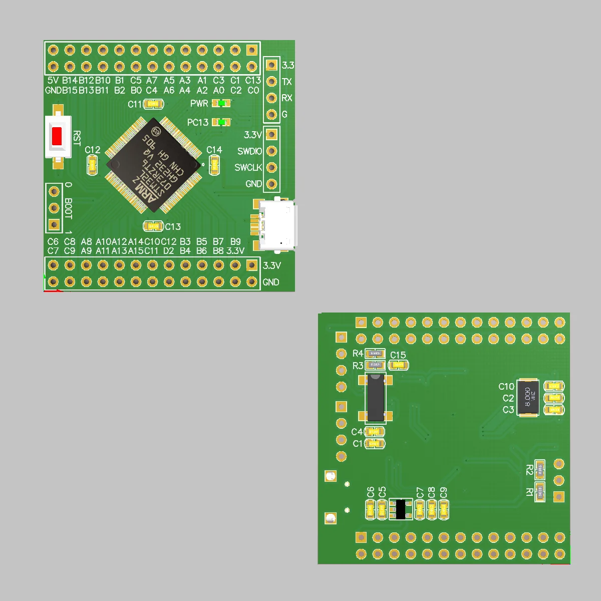 Материнская плата большой емкости Stm32l073rzt6 минимальная системная arm l073 рекламная