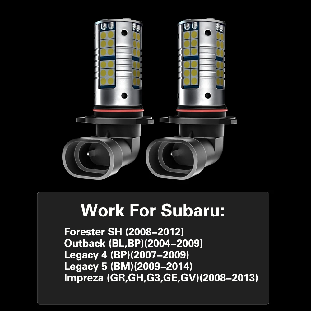 Светодиодсветильник Противотуманные фары Canbus для Subaru Forester SH Outback BL BP Legacy BM 4 5 mk4 mk5