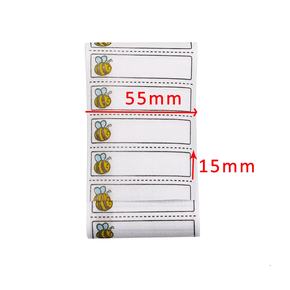 100 шт./пакет моющиеся переводная картинка пчелы узор название именные этикетки