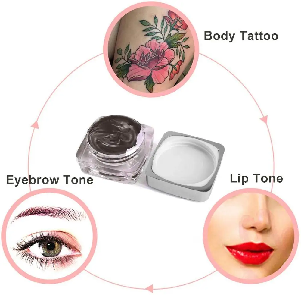 100% растительная эссенция Перманентная подводка для бровей губ тату пигмент