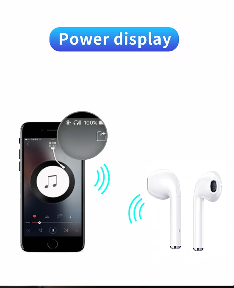 Lanyasir inpods 12 tws i7s tws Беспроводная bluetooth-гарнитура зарядная коробка беспроводные наушники для телефона наушники bluetooth наушники