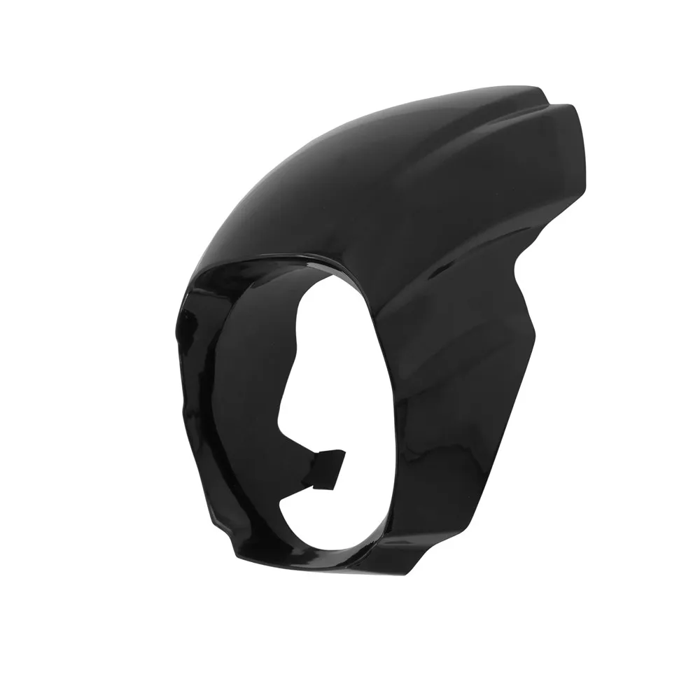 Мотоциклетный глянцевый черная/матовая черная накладка фары Faring для Harley Softail breaker