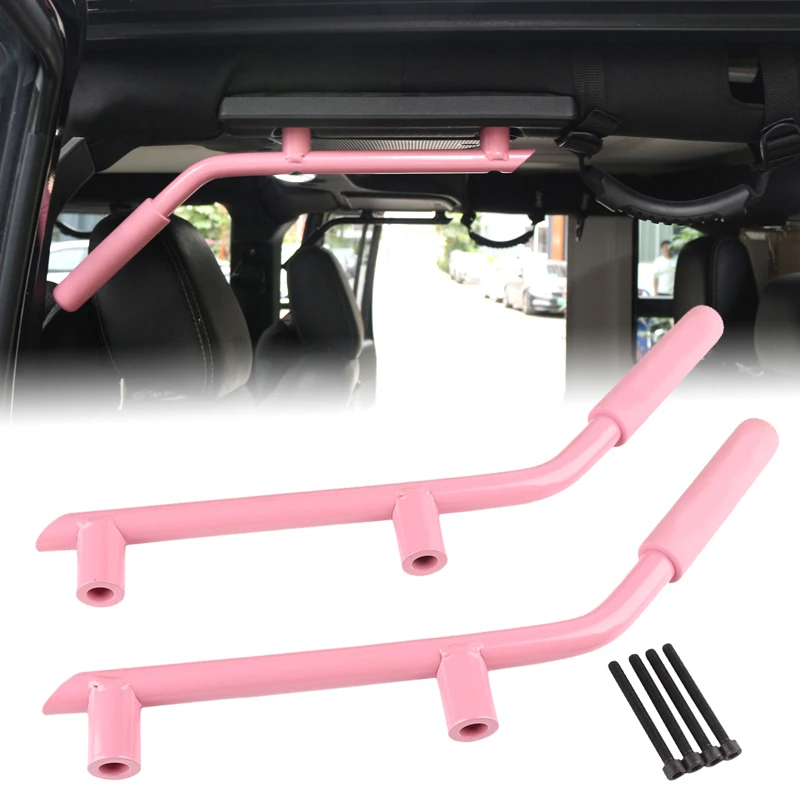 Красное черное розовое жесткое крепление передние захватные ручки и заднее