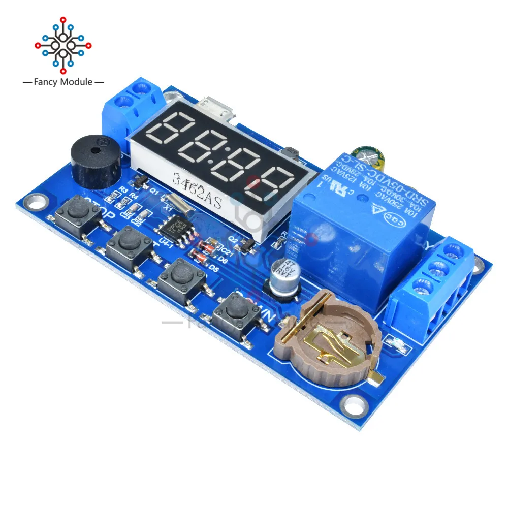 Diymore DC 5V реальная задержка синхронизации Управление переключателем таймера релейный модуль Синхронизация Часов несколько режимов