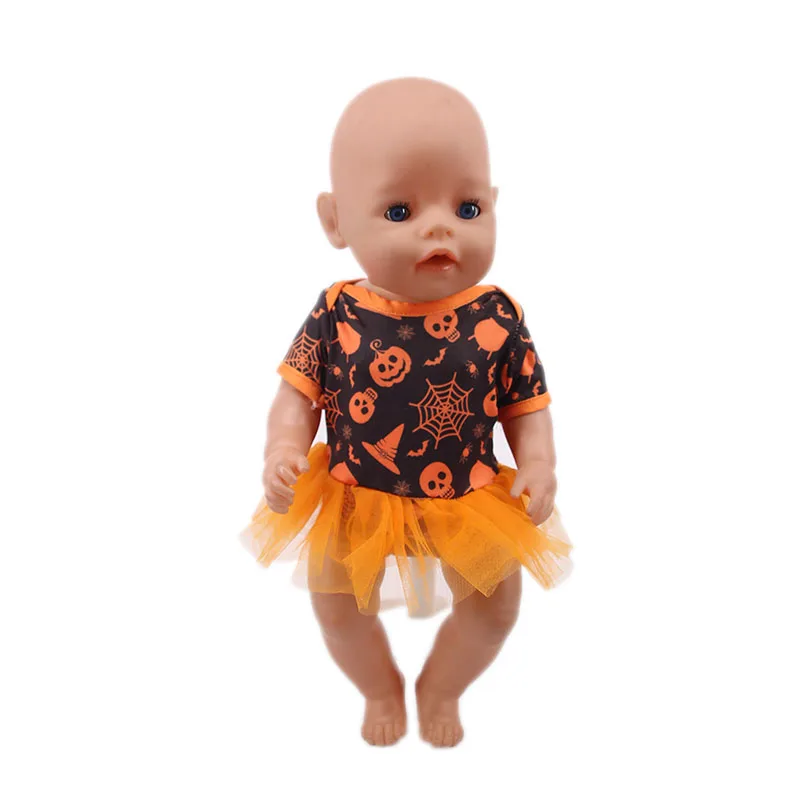 Одежда для кукол юбка с рождественским узором подходящая 18 дюймовых