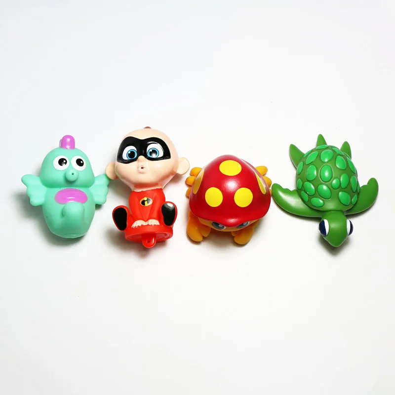 4 шт./лот морское животное рыба черепаха Кит Акула набор моделей для плавания