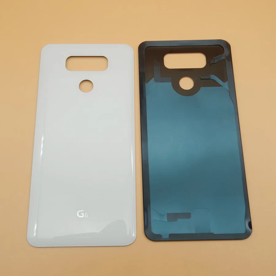 Новая стеклянная крышка аккумулятора для LG G6 H870 H870DS H871 H872 H873 LS993 US997 задний корпус