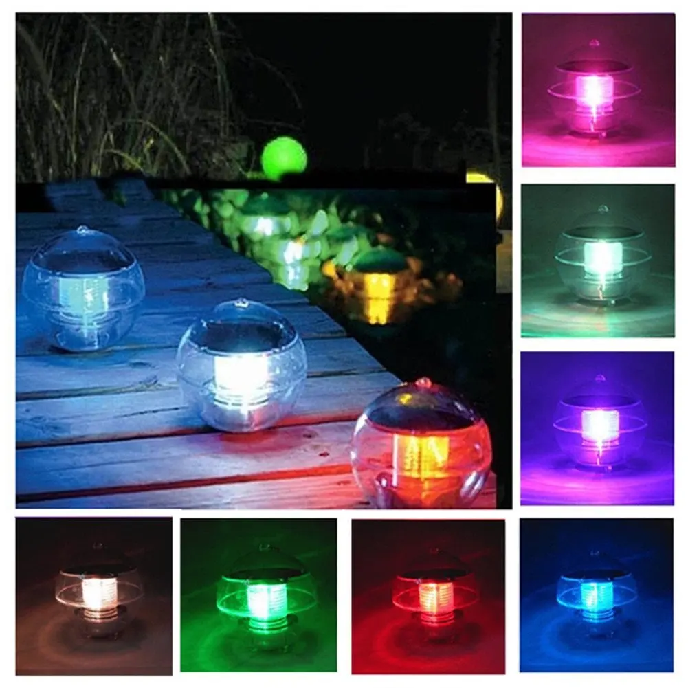

Solar Floating Light Color Changing LED Globe Water Drift Night Light Garden Lansdscape Decorations Light for Swimming Pool