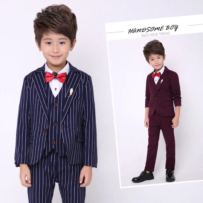 Детский костюм для мальчика свадебное платье смокинг подходящий женского