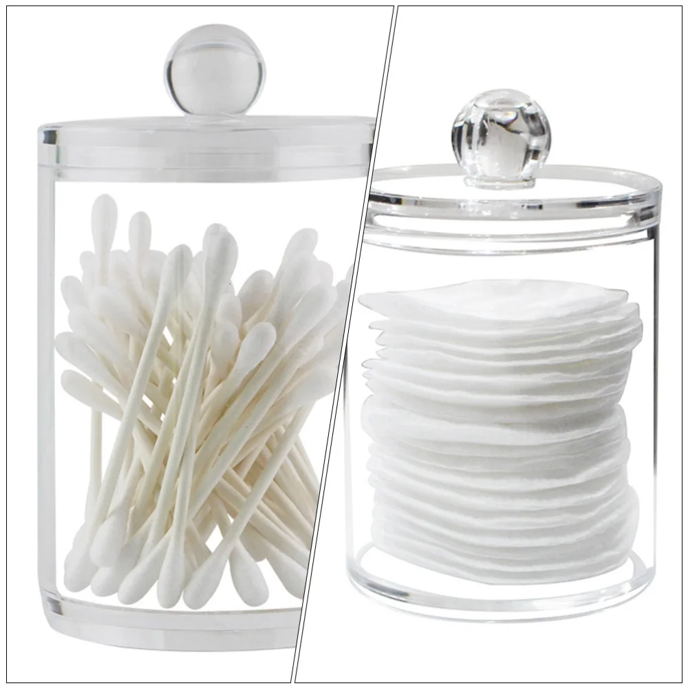 

4pcs Practical Storage Boxes Cosmetic Brushes Containers Bathroom Accessories