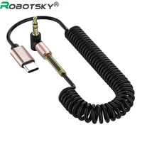usb type c to 3 5mm car aux audio cable headset speaker mobile phone connection for samsung s20 note 10 plus huawei p40 pro