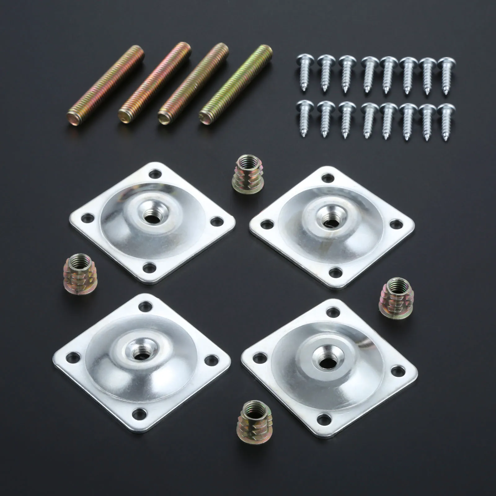 4 шт. 12 градусов угловая ножка для мебели монтажной пластины стола стол ножек