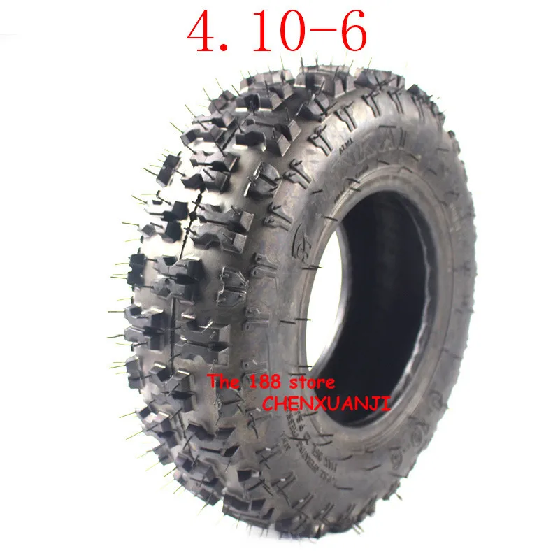 2 типа шин 4 10-6 бескамерные шины внутренняя и внешняя посадка ATV Quad Go Kart 47cc 49cc
