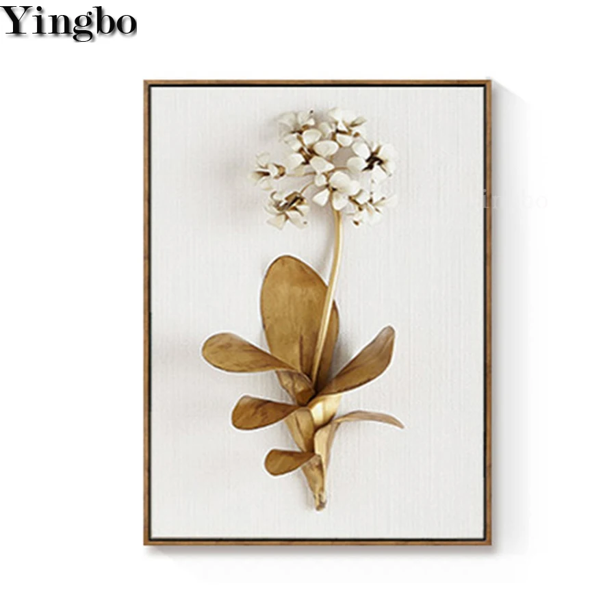 

Golden plant leaves flowers Full round square drill diamond embroidery 5D diamond painting diy picture rhinestones decoration