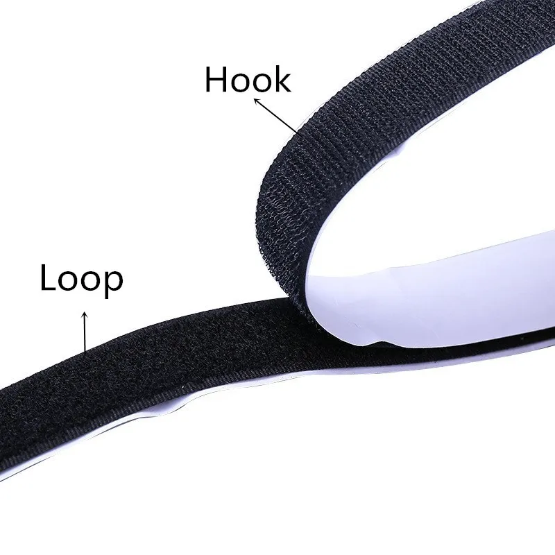 Самоклеящаяся лента для крепления крючков и петель 50 ярдов|Клейкая крепежная