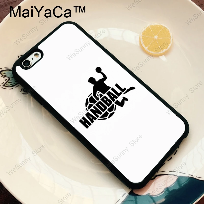 MaiYaCa гандбол Спорт ТПУ чехол для iPhone 11 Pro MAX X XR XS MAX 6 6s 7 8 Plus 5S задняя крышка Coque