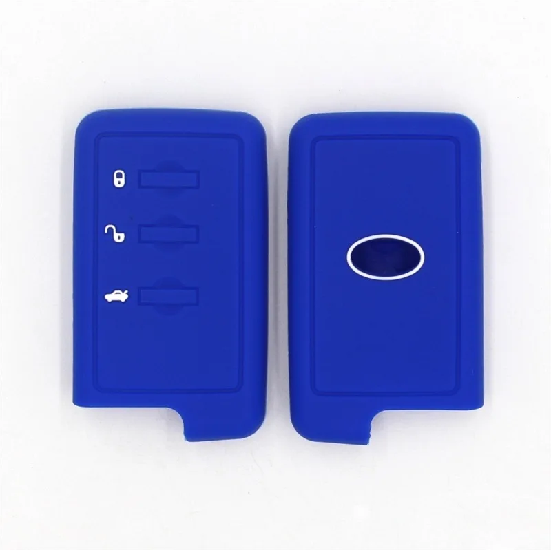 Авто Стиль Силиконовый дистанционный Чехол для автомобильного смарт ключа чехол