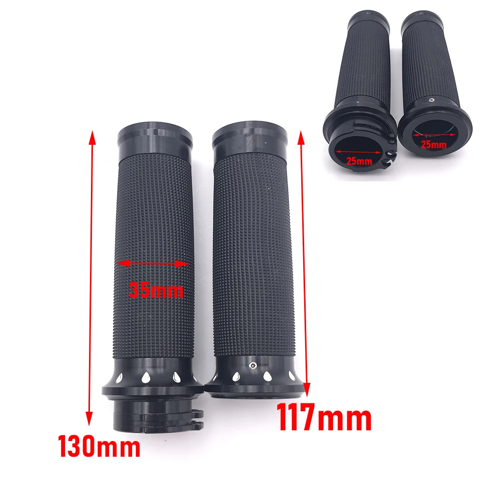 Универсальные рукоятки на руль для мотоцикла 1 пара 25 мм мотоциклетные ручки Harley
