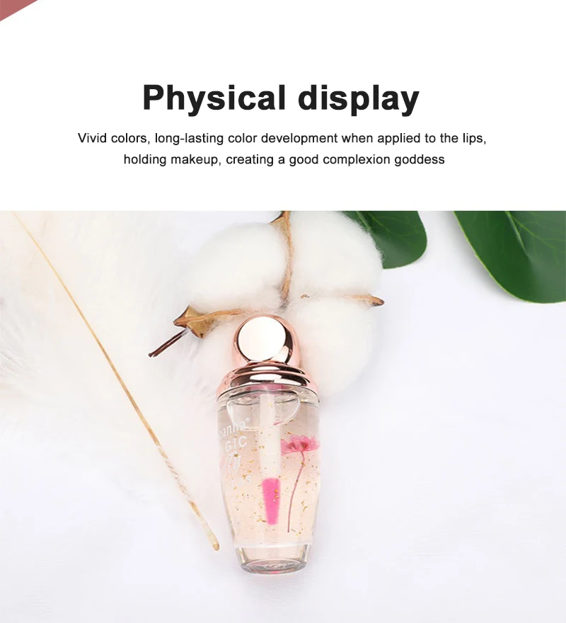 

8ml Moisturizing Lip Oil Transparent Lip Gloss Lips Makeup Primer Lasting Nourish Lip Care Hydrating Lip Glaze TSLM1