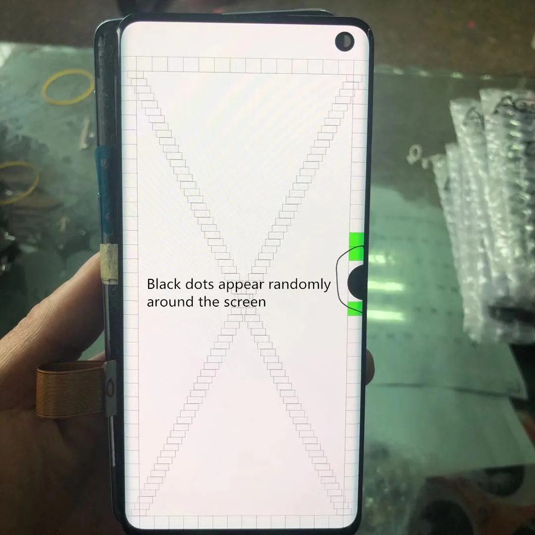 100% Оригинальный Super AMOLED LCD для Samsung S10 SM G9730 G973F ЖК дисплей сенсорный экран