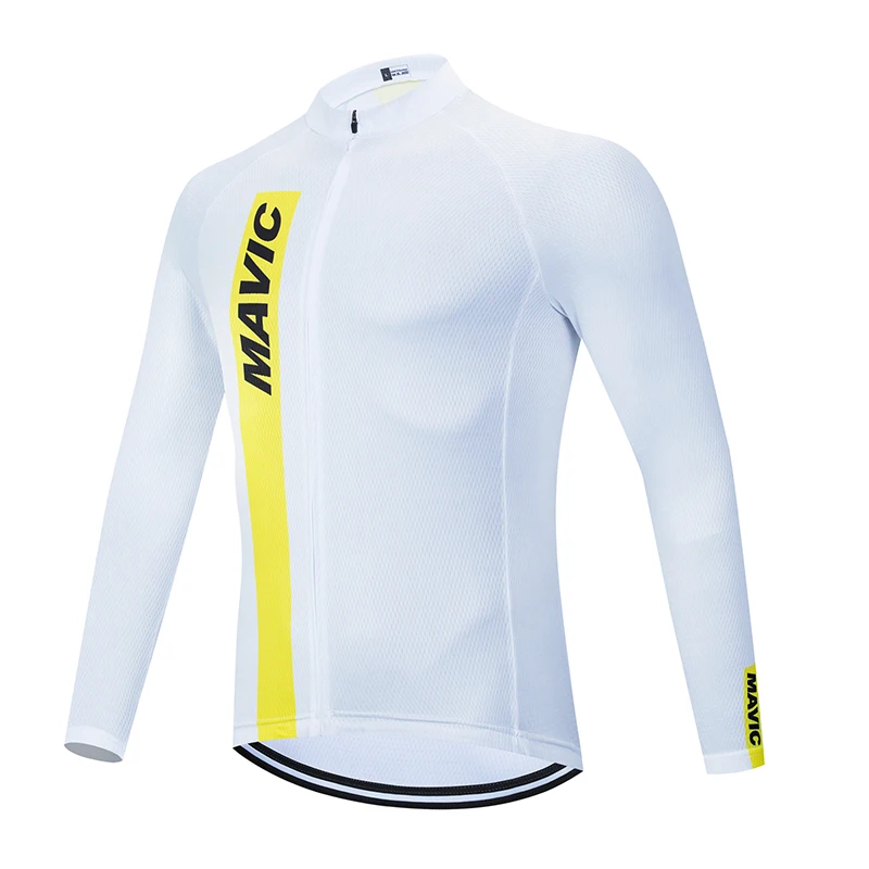 Mavic 2019 Pro team Мужская футболка с длинным рукавом для велоспорта весна осень одежда