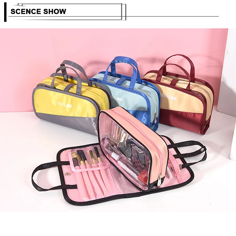 Новинка 2020 модная Водонепроницаемая портативная косметичка для макияжа