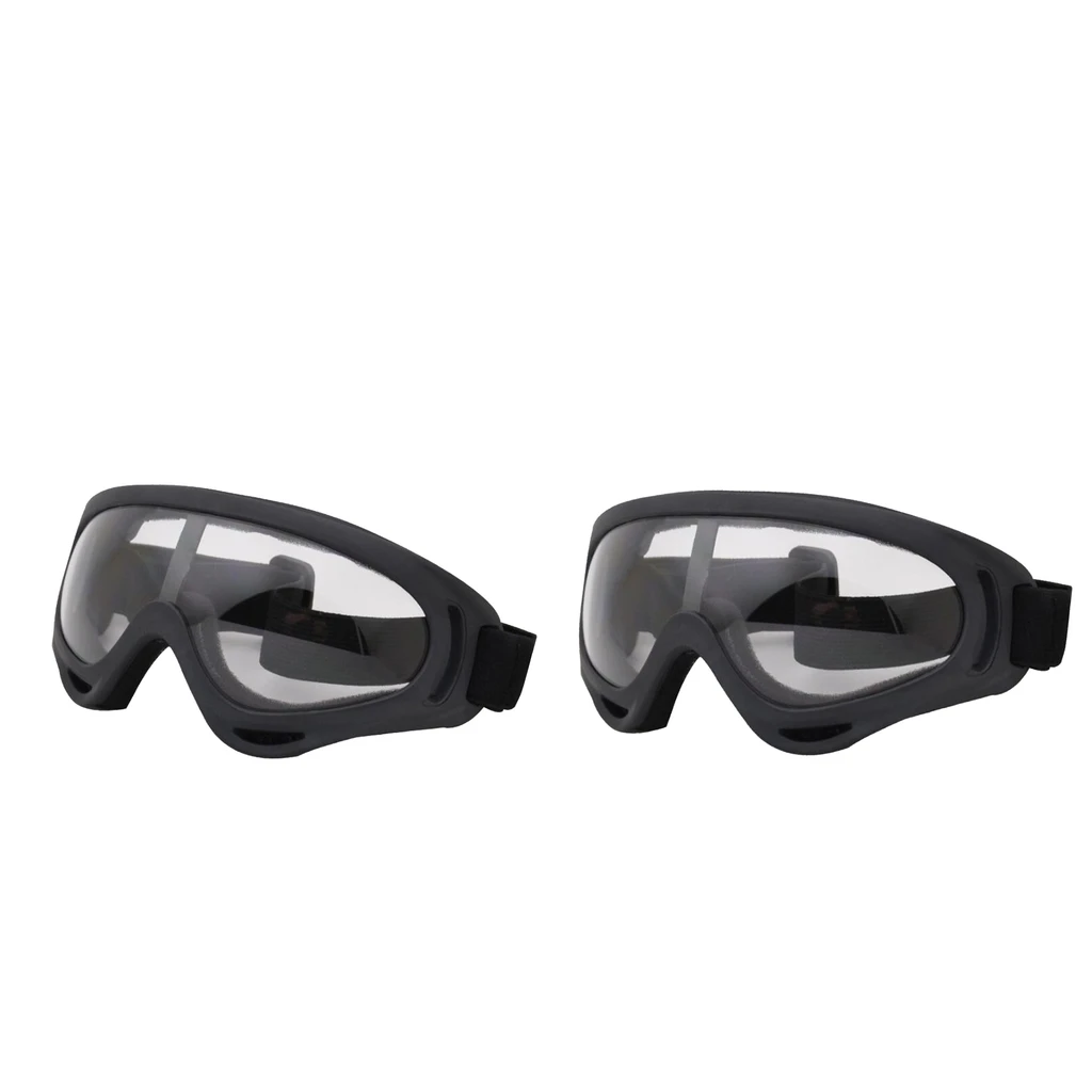 

2pcs UV Protection Polarized Motorbike Riding Glasses with Lens Kit for Outdoor