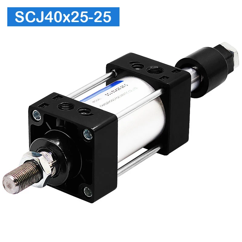 High Quality SCJ40X125-100 SC Pneumatic Cylinder Adjustable Stroke Cylinder SCJ40 without magnetic