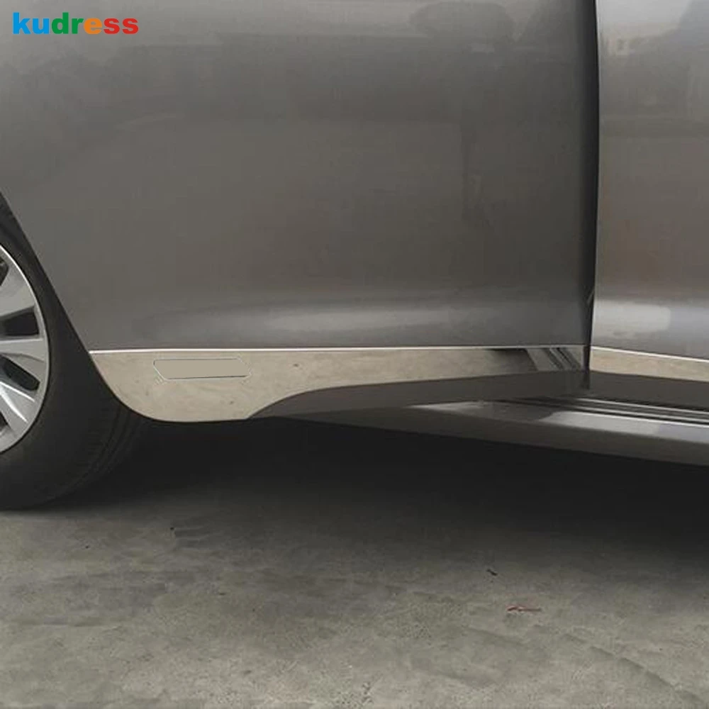 Накладки на боковые двери автомобиля из углеродного волокна для Toyota Corolla sedan 2019 2021